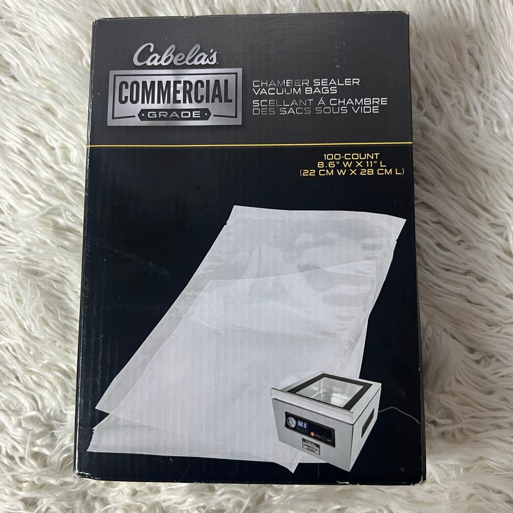 Cabela’s Commercial Grade Chamber Sealer Vacuum Bags
